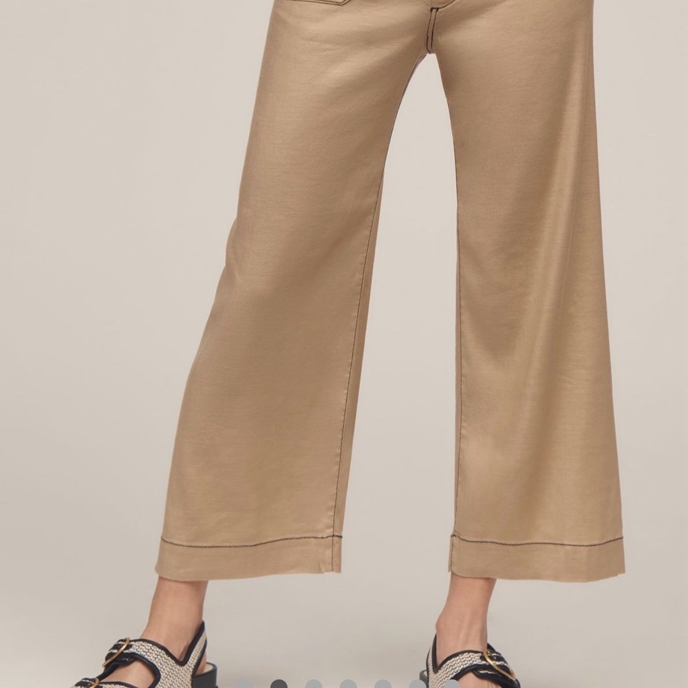 Collette linen stitches pants - Picture 6 of 8